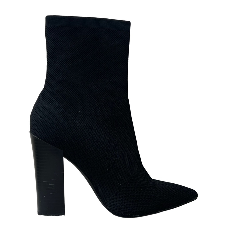 Call it Spring Black Sock Booties - Size 7